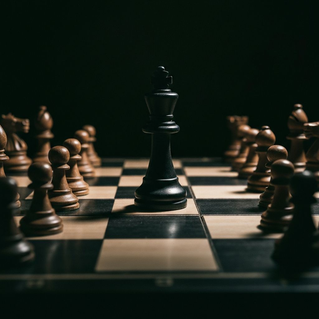 Strategic chess piece